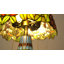 Lampe de table à double abat-jour en vitrail à motif de raisin, style Tiffany, 31 cm (12,2 po)