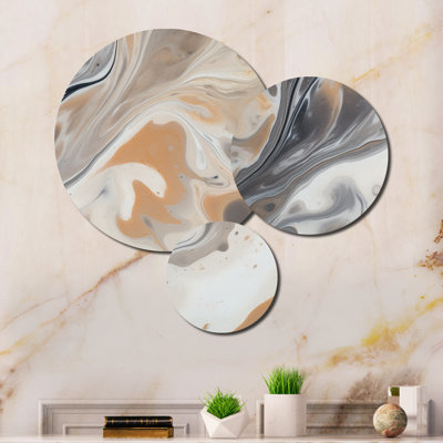 Abstract Wall Decor on Metal