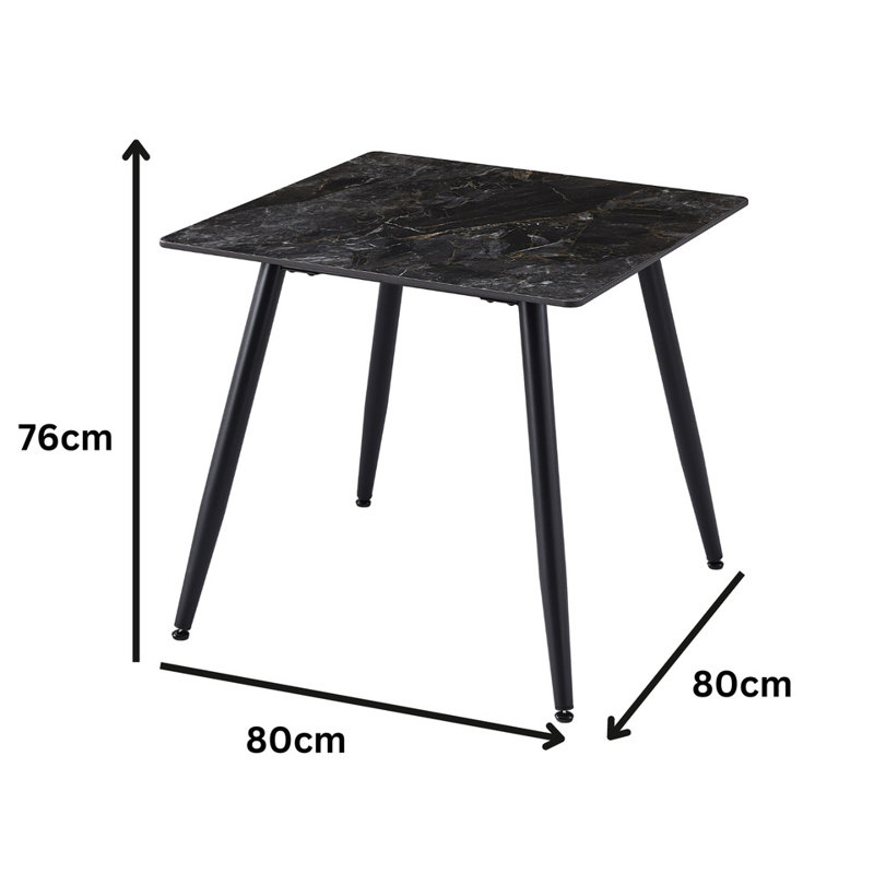Brusly Solid Wood Dining Table, Crimea Shinny