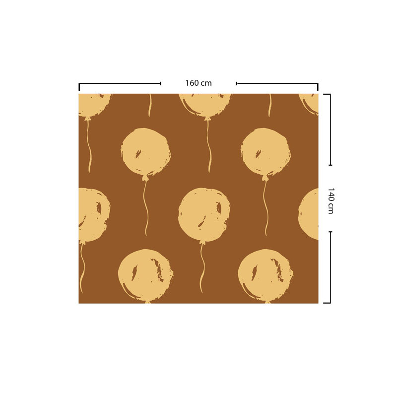 East Urban Home kitchen decoration, tablecloth, 140 x 140cm - Designed and made in Turkey