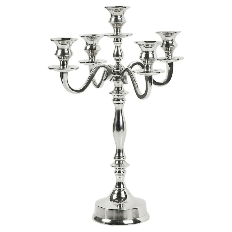 Stainless Steel Tabletop Candelabra