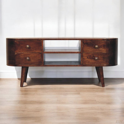 Meuble audio-vidéo en bois massif Artisan Furniture