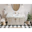 Meuble-lavabo simple 60 po avec plateau Khiala-881525422