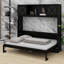 Lit escamotable avec armoires de rangement