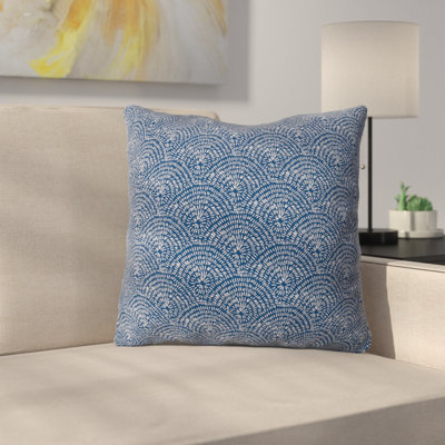 Camilla Foss Circles Throw Pillow