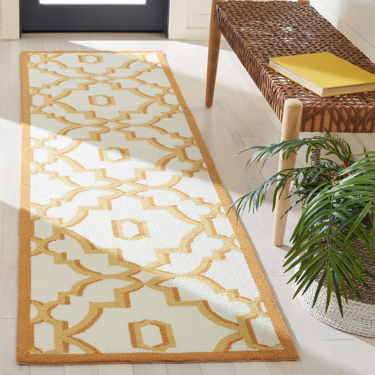 Maeve Hand Hooked Performance Geometric Rug
