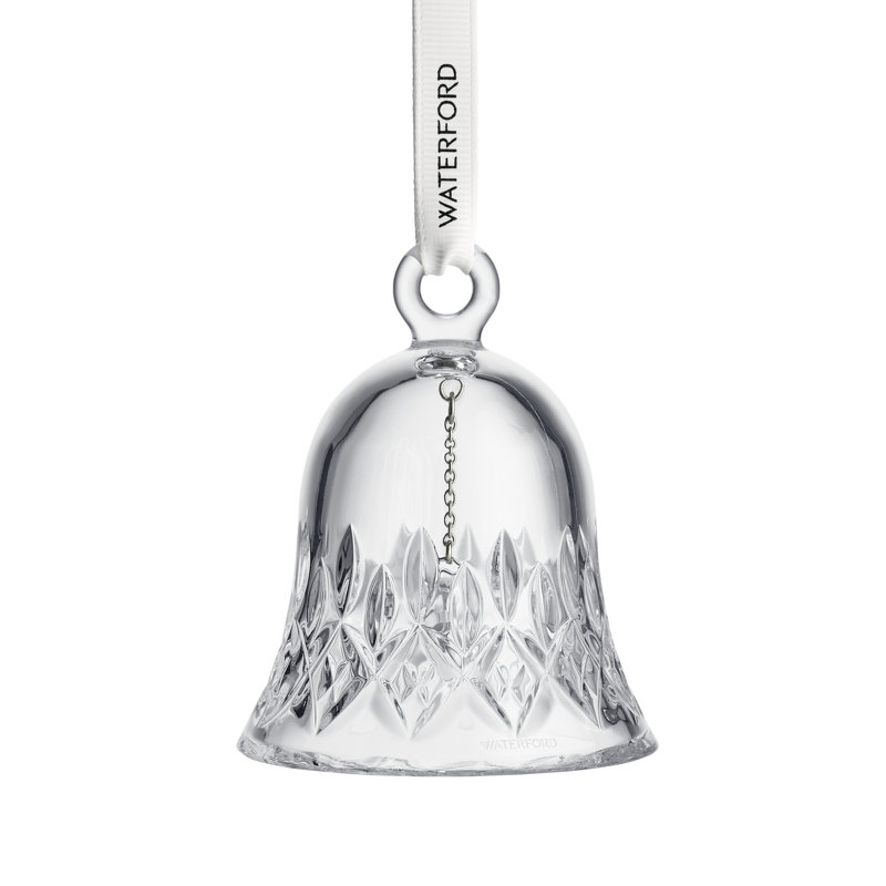 Lismore Bell Ornament, Clear
