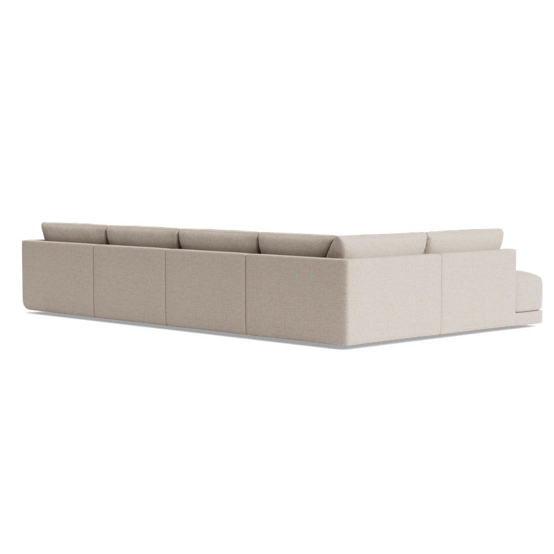 Eva Modular Sectional, Left Hand Facing, Performance Weave - Natural