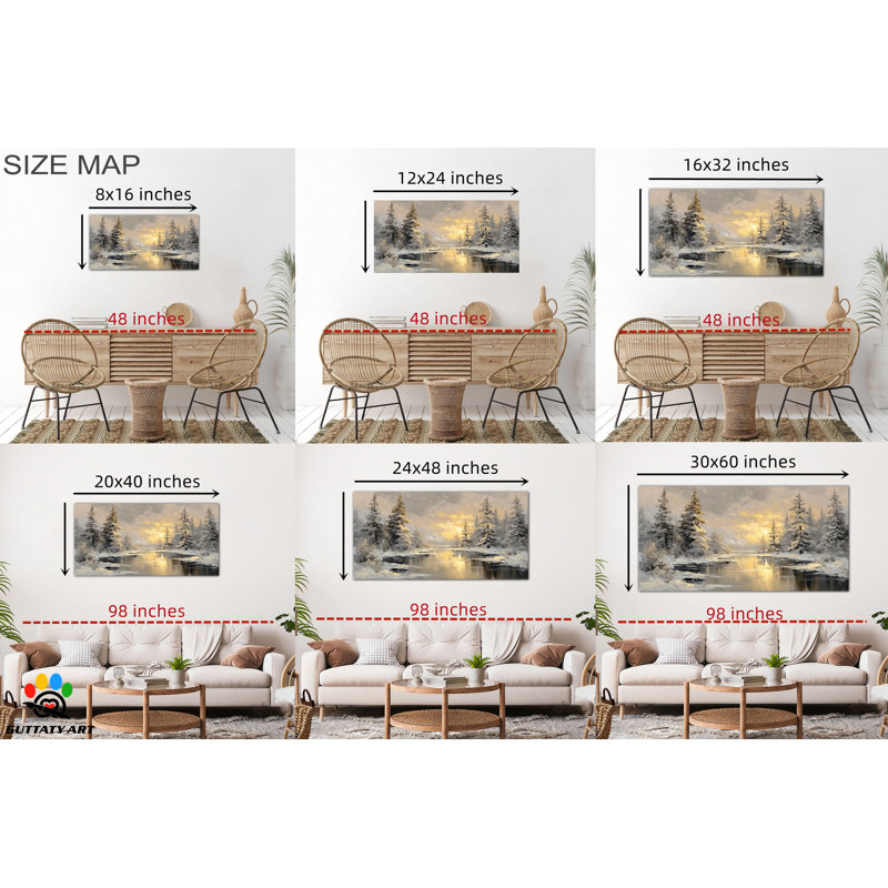 Canvas Wall Art, Canvas Prints, Wall Decor Painting, Nature Artwork Poster for Living Room, Office, Bedroom Wall Hanging