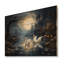 White Swans Harmony Moonlight Pond II - cygne sur bois-312260797