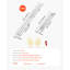 Rampes en aluminium 600 lb 1Pcs