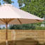Rowlinson Ashdown Wooden Parasol-112238501