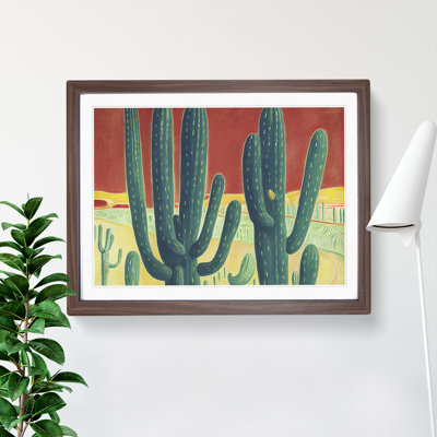 Evolving Cactus - Framed Print