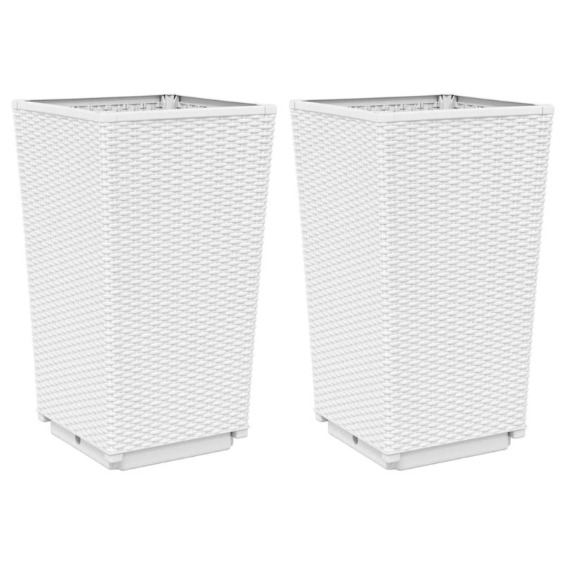 Aishini Pot Planter, White