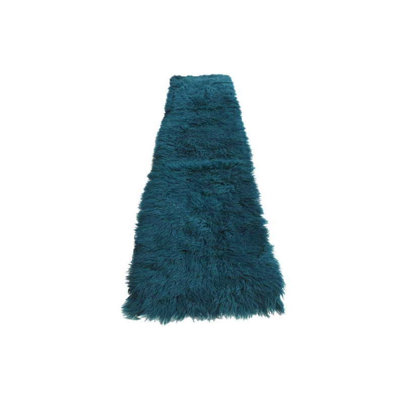 Tapis de couloir vert