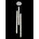 Lina 1 - Light Chrome LED Unique/Statement Pendant