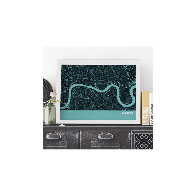 Single Picture Frame Print, White