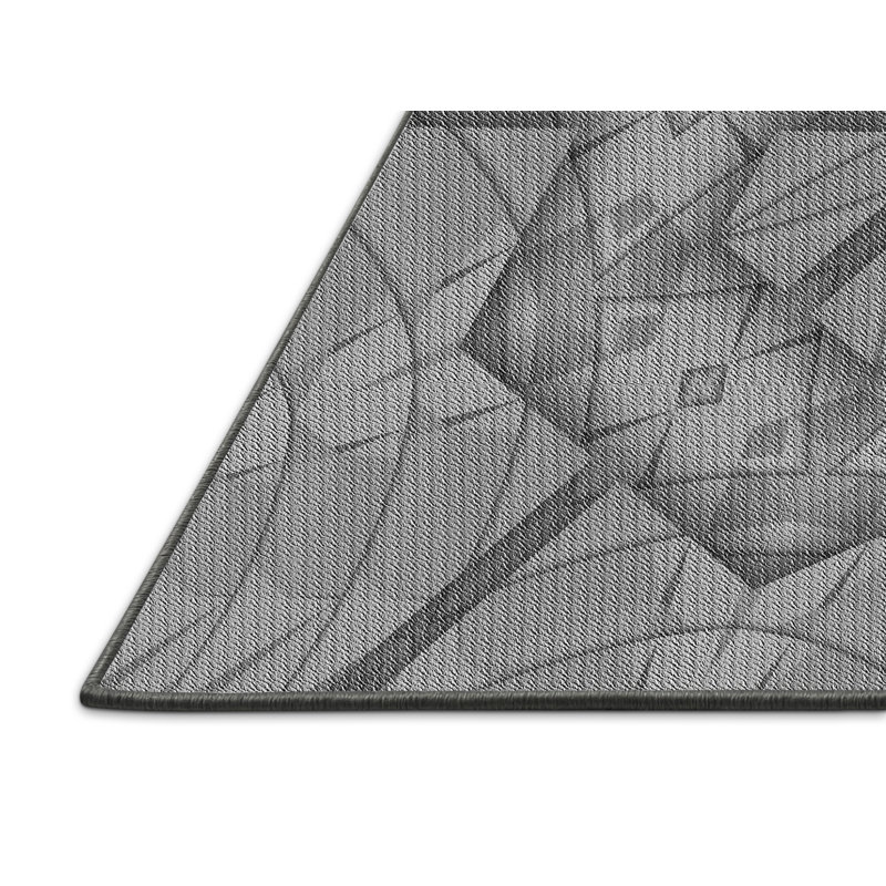 Tapis gris, Rectangle 5 pi x 7 pi