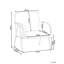 Armchair TRYSNES Fabric-2056212379