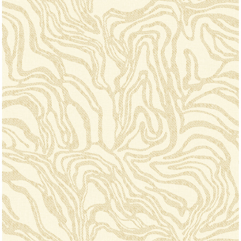 Papier peint marbré Massar, Doré