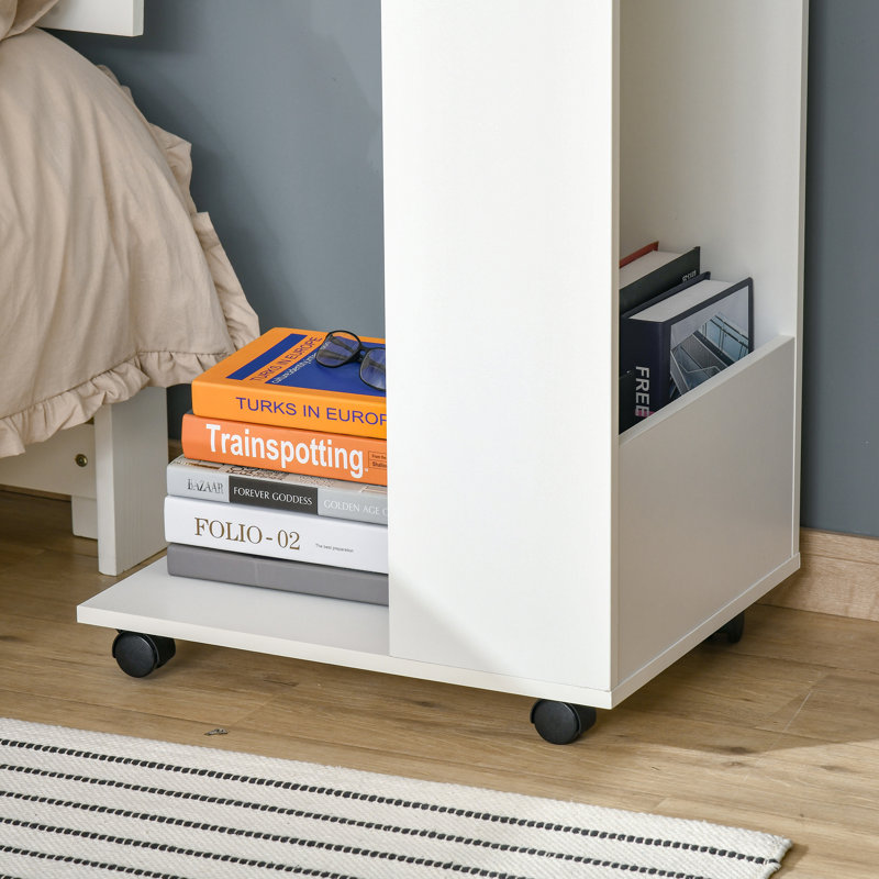 Kraig 76cm H x 60cm W Cart, White