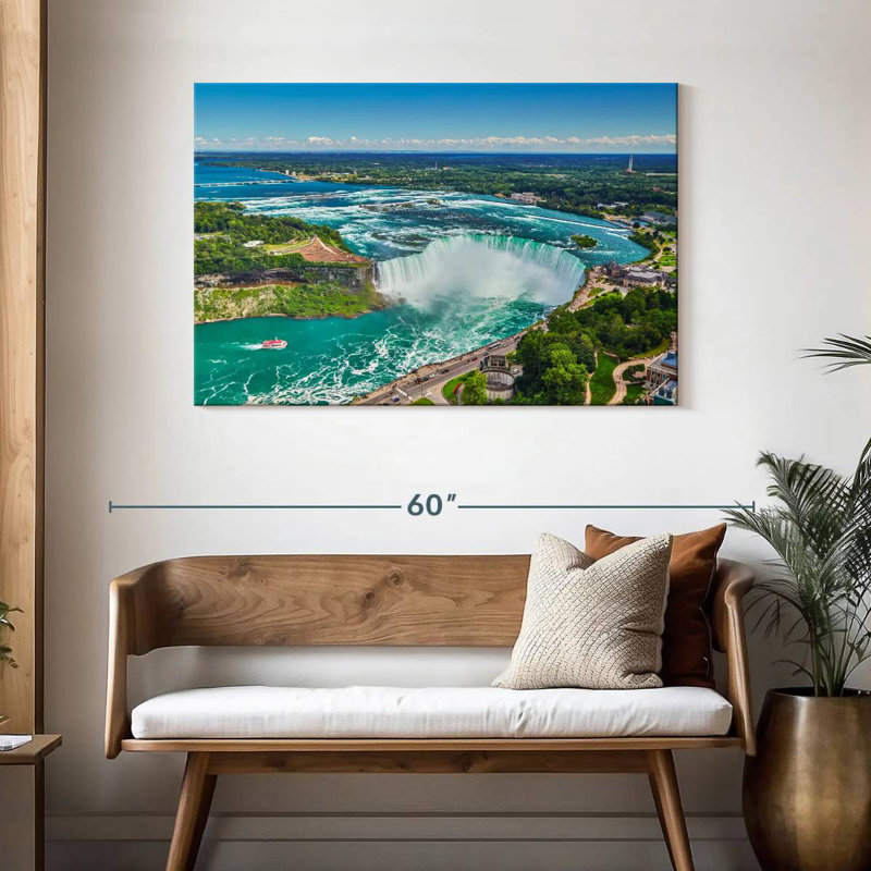 Alvord Scenic Horseshoe Falls, H 30 po x l 45 po