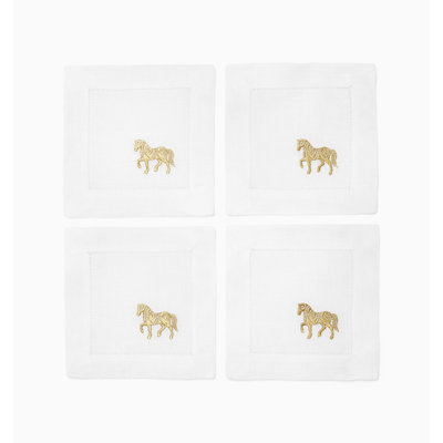 Lunar New Year Linen Square Napkins