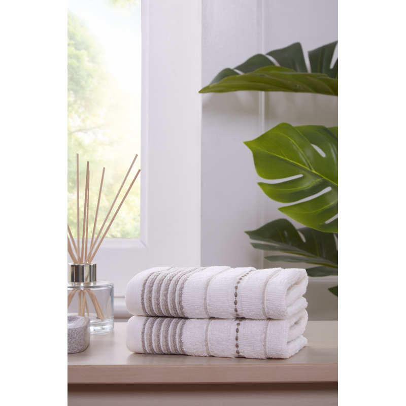 100% Cotton Washcloth, Cream