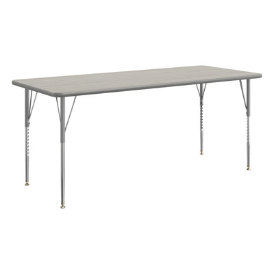 Goddard Commercial Adjustable Height Rectangular Activity Table