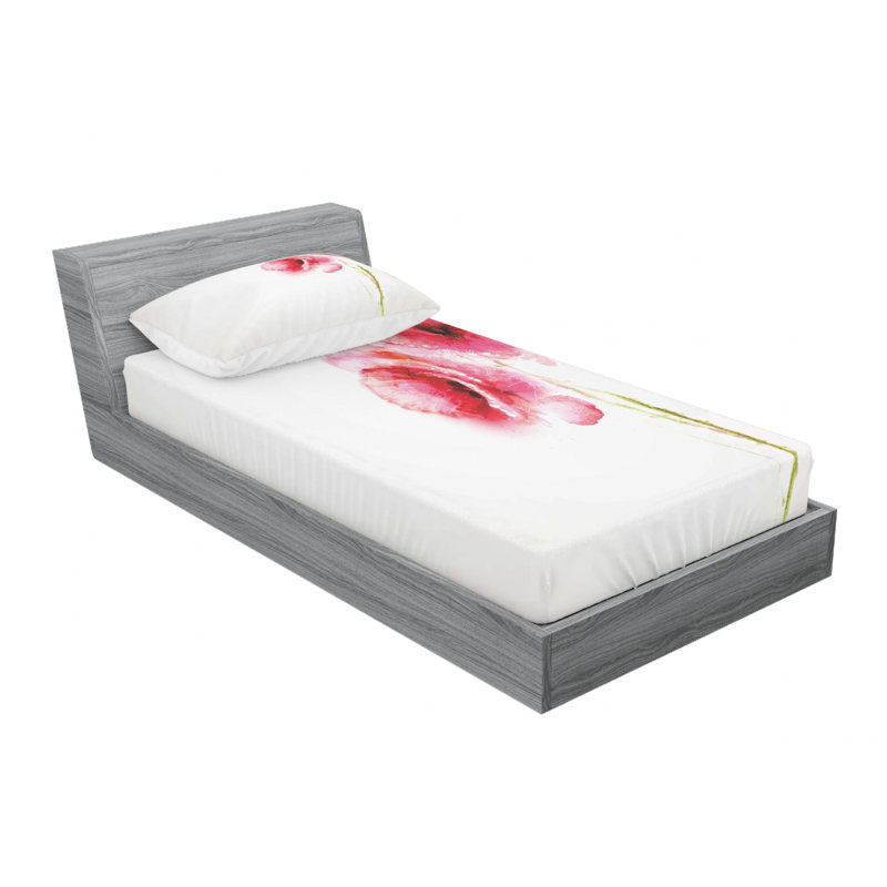 Ensemble de draps Spring Season, Ensemble de draps pour lit simple avec drap-housse