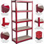 Vida Metal Height -Adjustable Shelving Unit-19298071-19298072