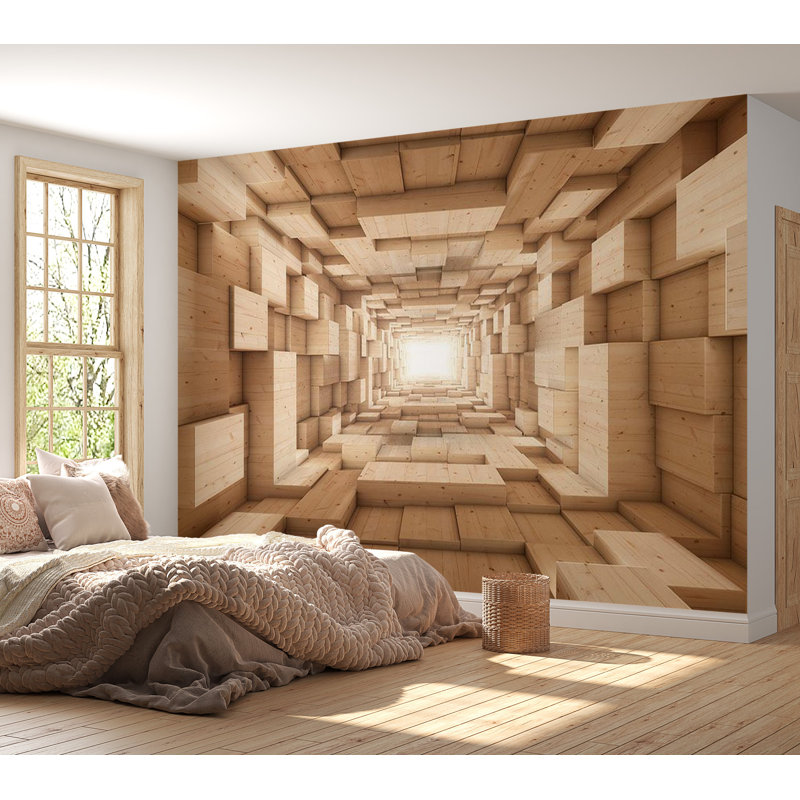 Drewann Peel & Stick Wall Mural, 110'' L x 154'' W