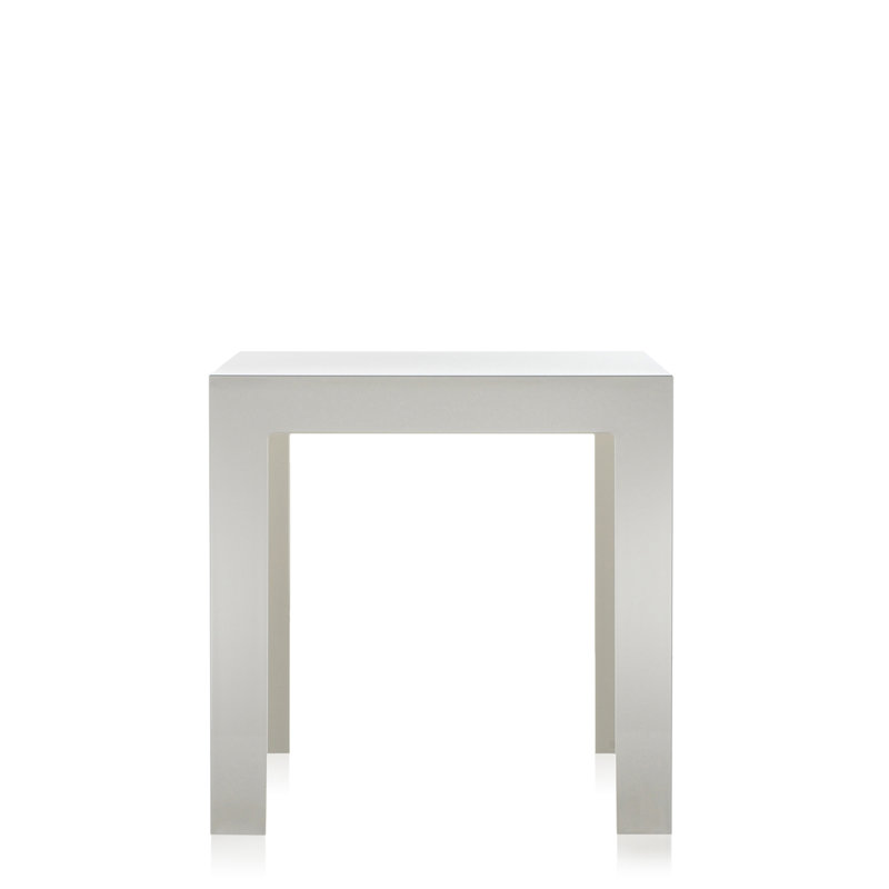 Table d'appoint Jolly par Paolo Rizzatto, Blanc lustré