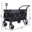 Multi-Functional Outdoor Push-Pull Folding Wagon Cart With Rotating Handle