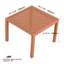 Ensemble de chaises simples 2 pièces avec coussins et tables basses-1595763802