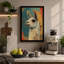 Serene Llama Modern - Wrapped Canvas-386963730-386963815