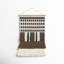 Maride Blended Fabric Wall Hanging with Rod-475270683
