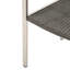 Chaises d'extérieur grises avec structure en aluminium (2) -, météo, moderne pour le jardin et la terrasse Cape Coral - aluminium, bord de piscine
