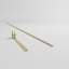 Moulure de quart de rond en bois franc massif de qualité américaine D 100 po x l 1/2 po x L 96 po.-96930493