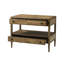 Nova 2 - Drawer Solid Wood Nightstand-64800933