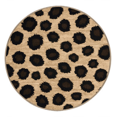 Washable California Spangled Cats Area Rug