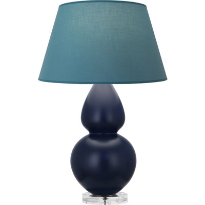 Lampe de table matte à double gourde
