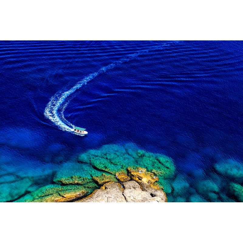 Colours Of Greece - Wrapped Canvas Print, 20cm H x 30cm W
