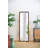 23" X 72" Full Length Mirror With Metal Beaded Frame, Rectangular Oversized Mirror For Living Room Bedroom, Black