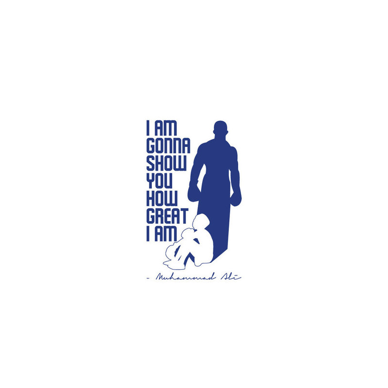 Non-Wall Damaging Wall Decal, Dark Blue, Large