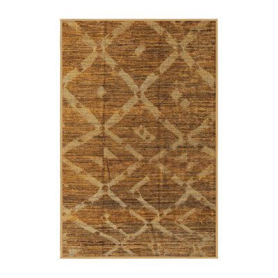 Tapis multicolore à motif abstrait Penbrook