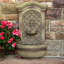 Fontaine murale d'extérieur Leyland Rosette-570386371