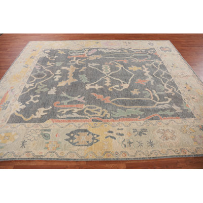 Vegetable Dye Oushak Turkish Area Rug 8x10