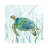 Sea Turtle Swim II by Carol Robinson - Print on Canvas-34180886-56677835