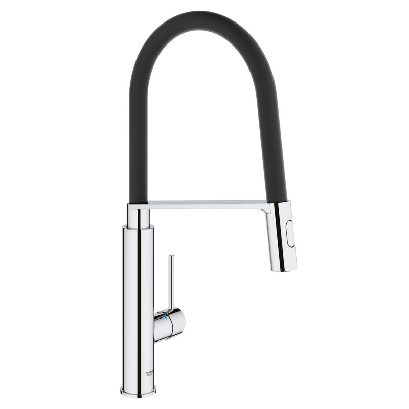 Concetto™ Pull Down Touch Single Handle Kitchen Faucet With Accessories, StarLight Chrome